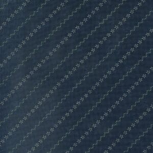 Close-up of dark textured fabric with subtle diagonal lines.