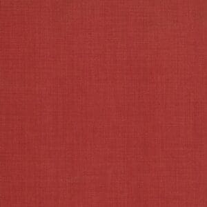 Close-up of textured red fabric with visible weave pattern.