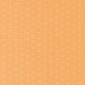 Orange geometric pattern with white star shapes.