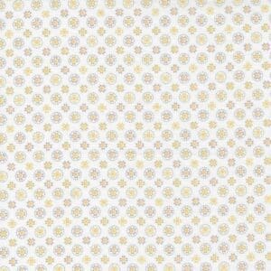 Pattern of beige and gold diamond shapes on white background.