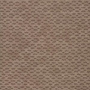 Brown fabric with a subtle repeating geometric pattern.