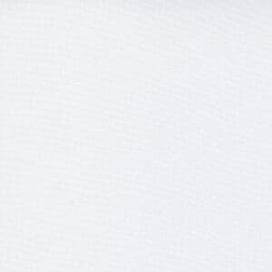 Plain white textured surface with subtle fabric weave.