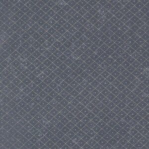 Dark blue fabric with small white dots.