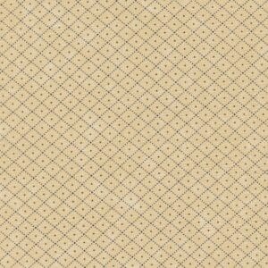 Beige patterned background with dotted diamonds.