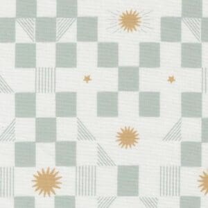 To the Moon and Back, Paper and Cloth Designs, Cotton Fabric, Half Yard, 25901 25