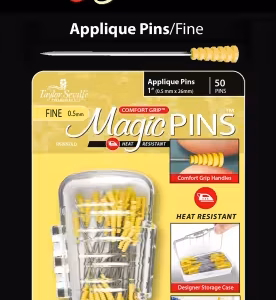 Magic Pins Applique Fine 50pc