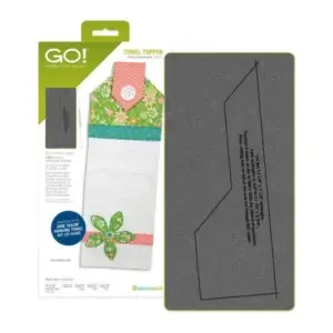 Towel topper fabric cutting die package