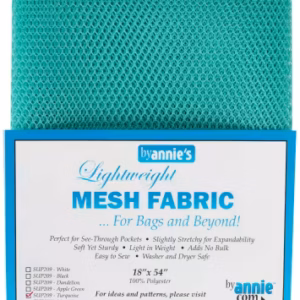 Mesh Lite Weight Turquoise 18in x 54in